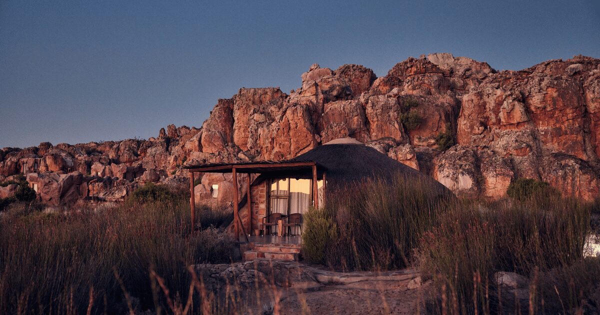 Hut suite accommodation at Kagga Kamma